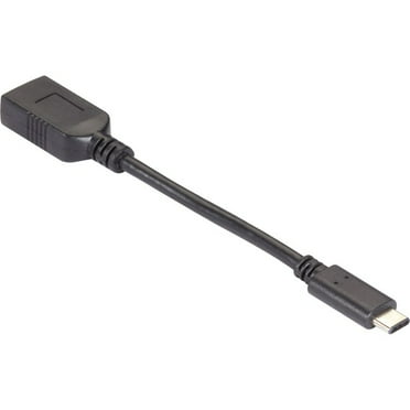 USB Connectors USBA-USB B A Adapter Fdthru Black, NAUSB-W-B Pack of 10 - 